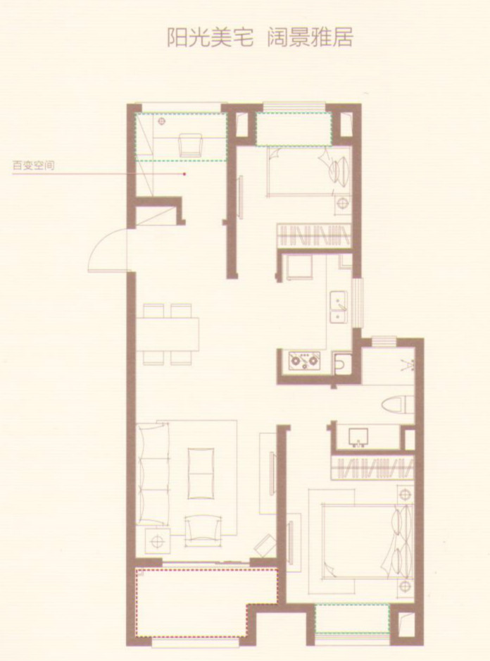 點擊圖片放大 戶型圖89㎡