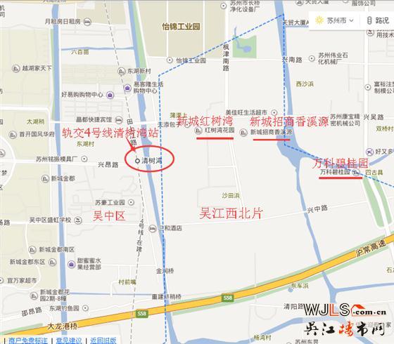 蘇州城南通軌交連干線 “雙吳”交界處還規(guī)劃中小學！