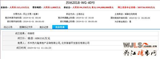 19年第二場(chǎng)土拍攬金78.8億！最高樓面價(jià)17946元/平！