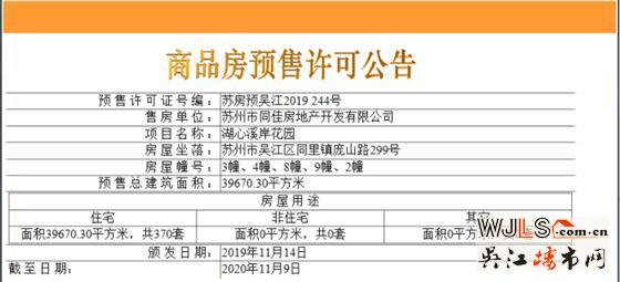 佳兆業(yè)湖心溪岸領(lǐng)預(yù)售證 預(yù)計(jì)本周末開盤