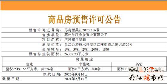 中建河風印月領預售證  備案價18258-22052元/平米
