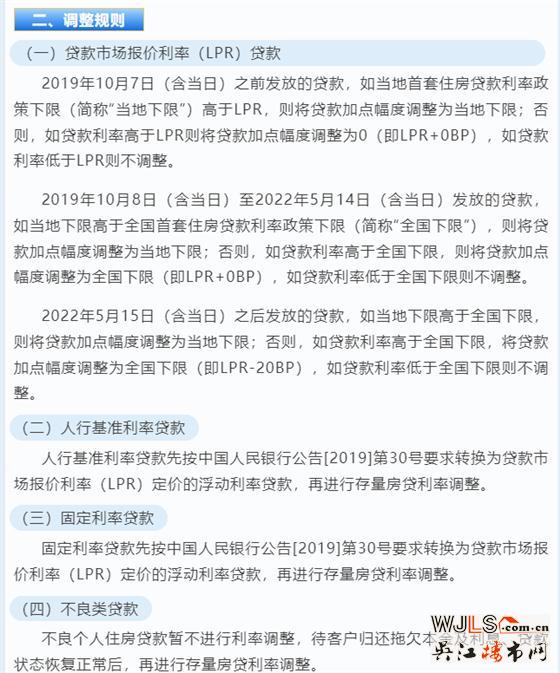 存量房貸利率調(diào)整如何操作？四大行細(xì)則出爐！