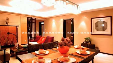 公寓中體現(xiàn)中國(guó)新文化 一方天地了了心