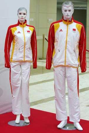 神秘奧運(yùn)入場(chǎng)禮服亮相 為北京奧運(yùn)開幕式添光彩